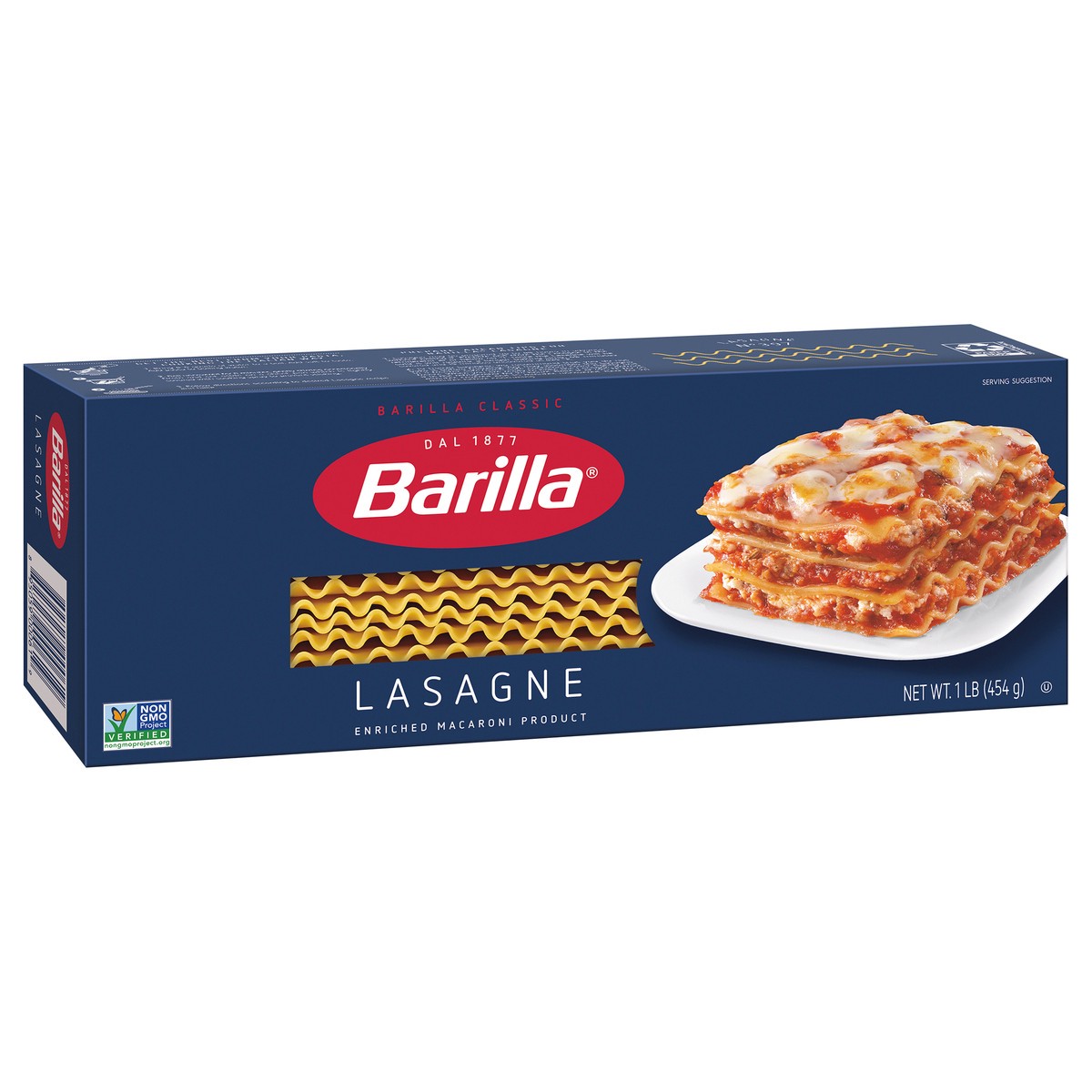 slide 2 of 14, Barilla Wavy Lasagna Noodles, 16 oz