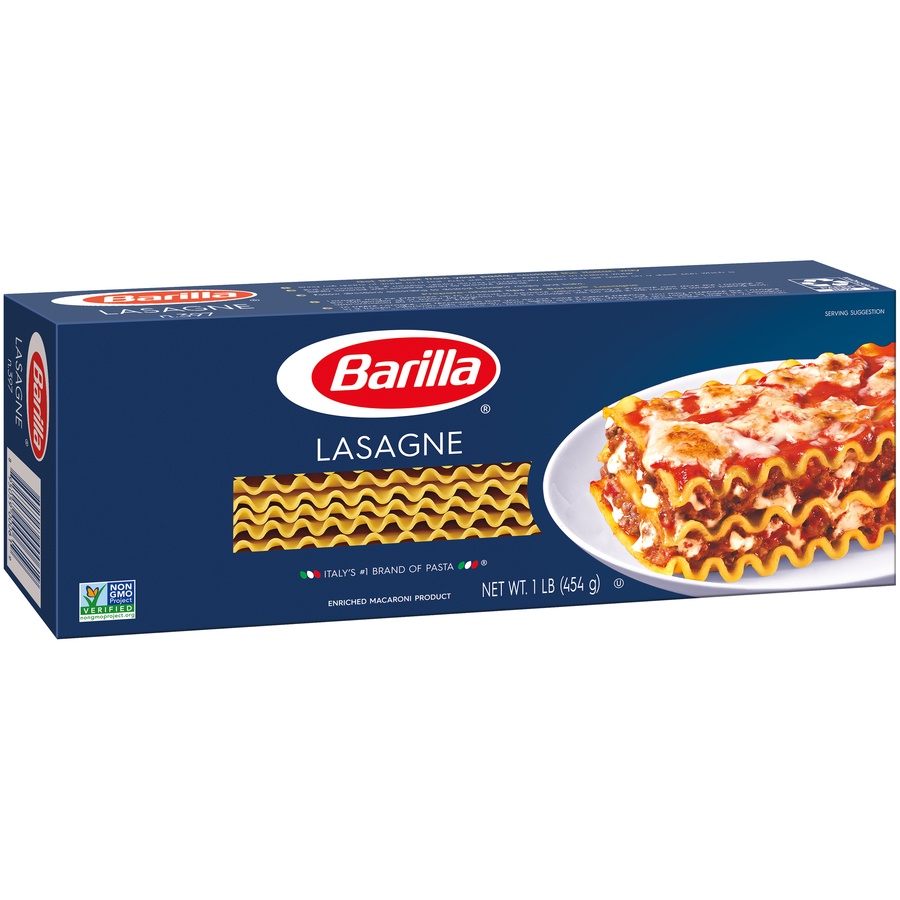 slide 2 of 6, Barilla Wavy Lasagna Noodles, 16 oz