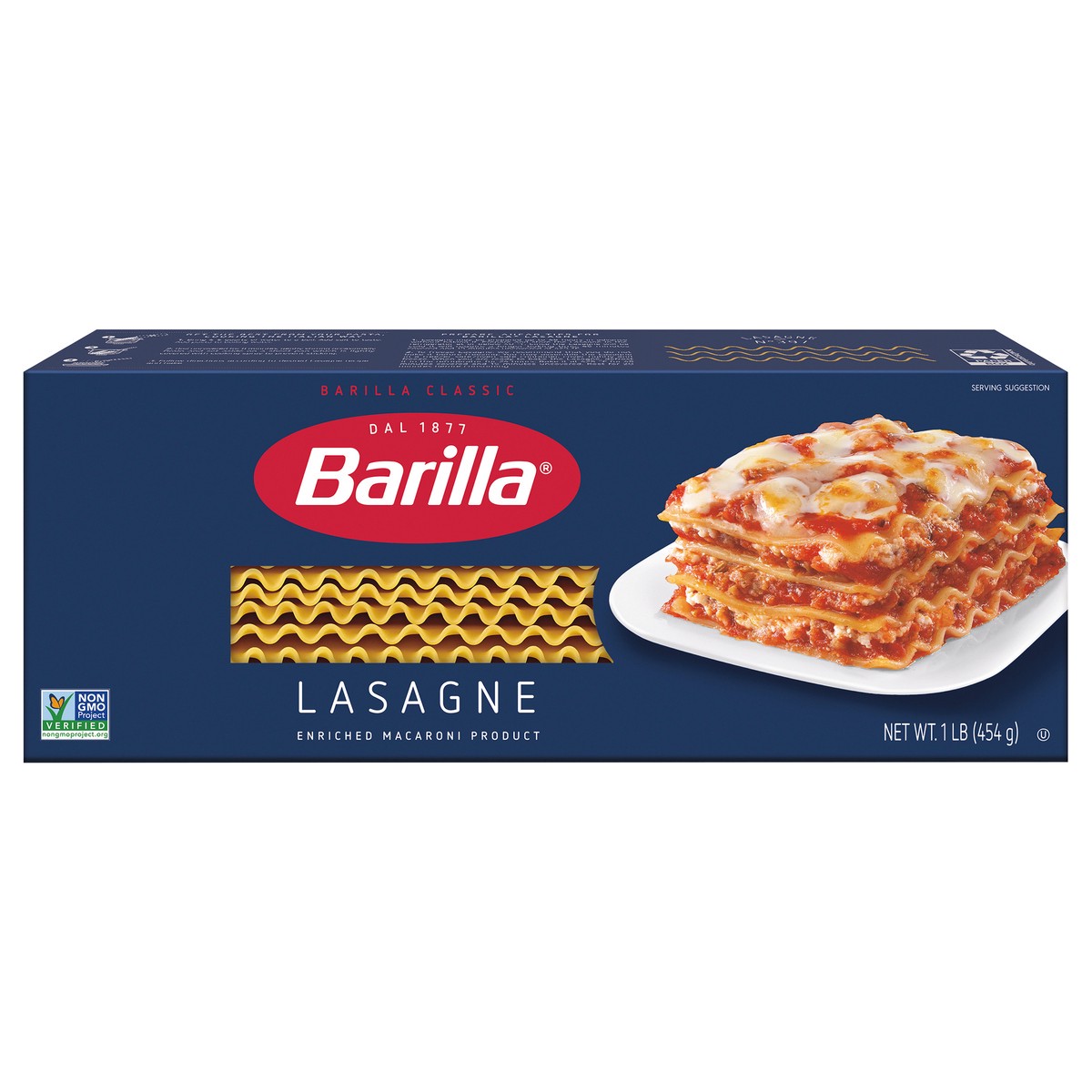 slide 4 of 14, Barilla Wavy Lasagna Noodles, 16 oz