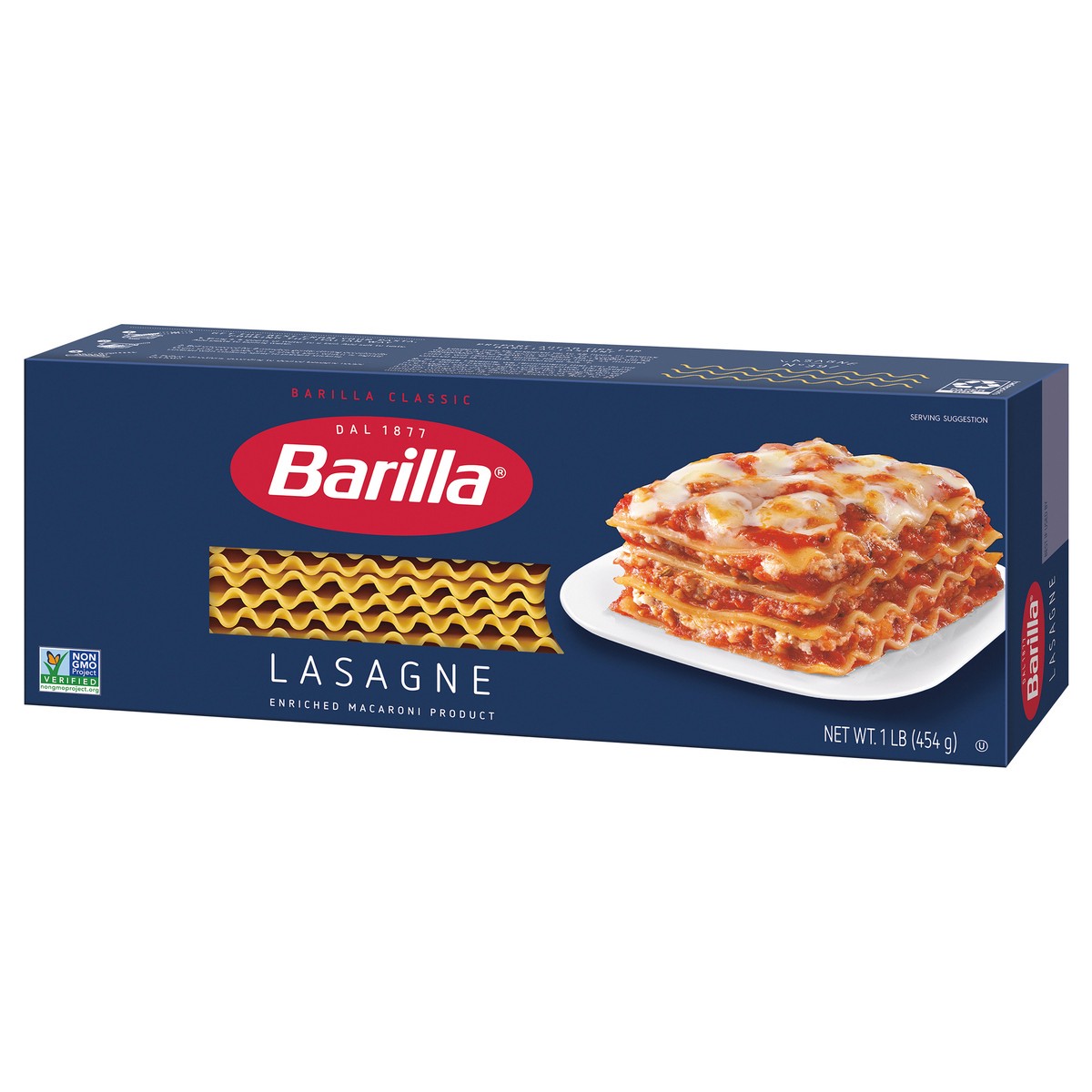 slide 5 of 14, Barilla Wavy Lasagna Noodles, 16 oz