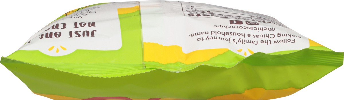 slide 4 of 9, Chicas Lime Corn Tortilla Chips, 7.5 oz