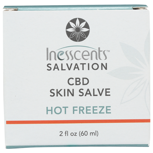 slide 1 of 1, Inesscents Hot Freeze Skin Salve, 2 oz