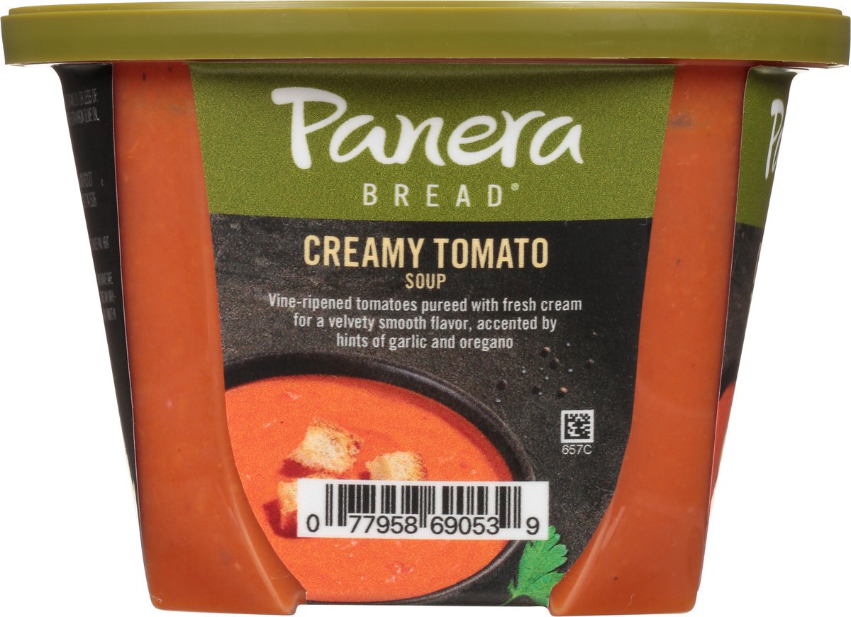 slide 19 of 25, Panera Bread Creamy Tomato Soup, 16 OZ Soup Cup (Gluten Free), 16 oz