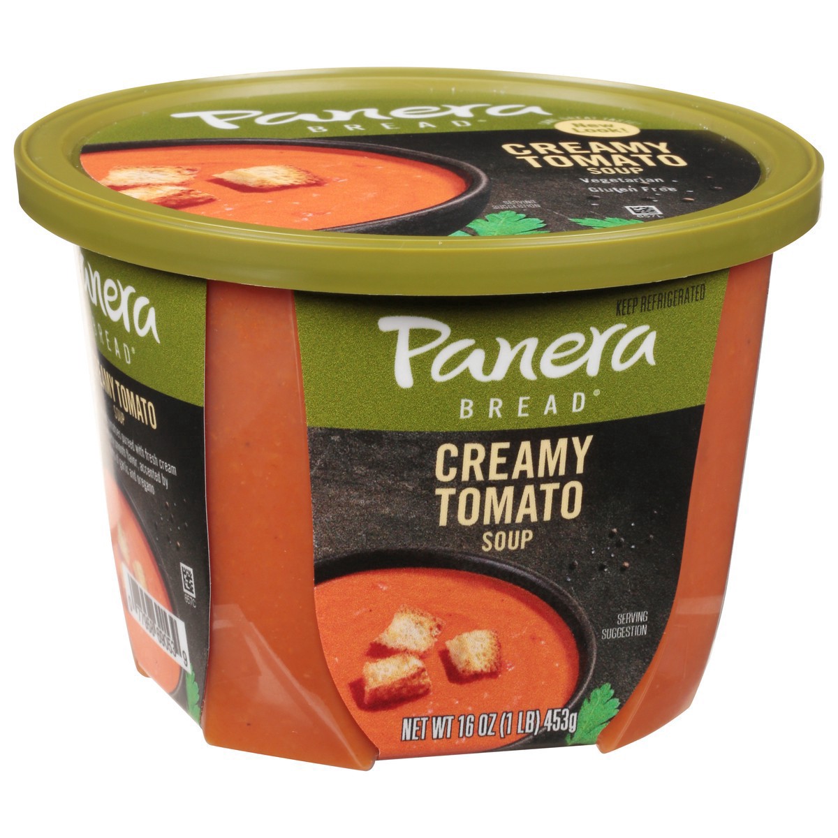 slide 12 of 25, Panera Bread Creamy Tomato Soup, 16 OZ Soup Cup (Gluten Free), 16 oz