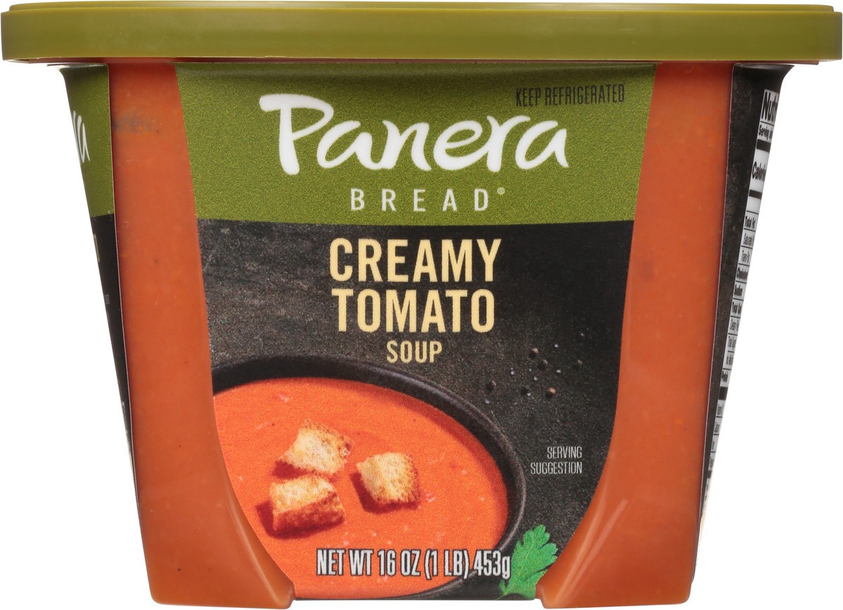 slide 16 of 25, Panera Bread Creamy Tomato Soup, 16 OZ Soup Cup (Gluten Free), 16 oz