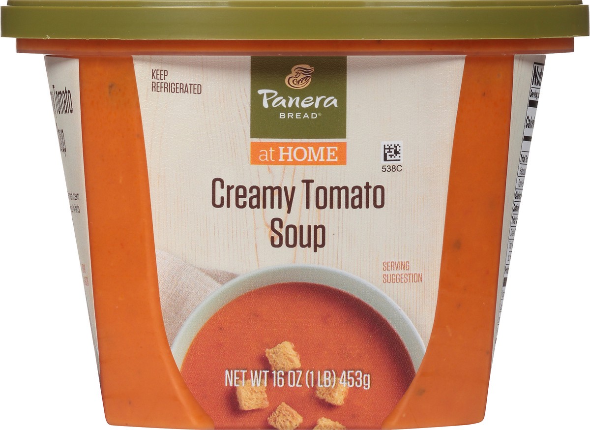 slide 9 of 10, Panera Bread Creamy Tomato Soup, 16 oz