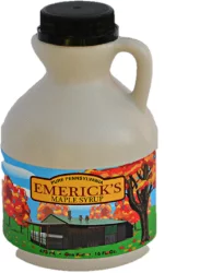 Emerick's Maple Pennsylvania Maple Syrup, 100% Pure, Grade A, Amber, Rich Taste