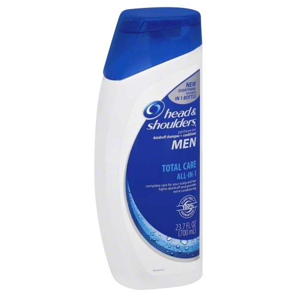 slide 1 of 1, Head & Shoulders Men All in One Total Care Shampoo & Conditioner, 23.7 oz