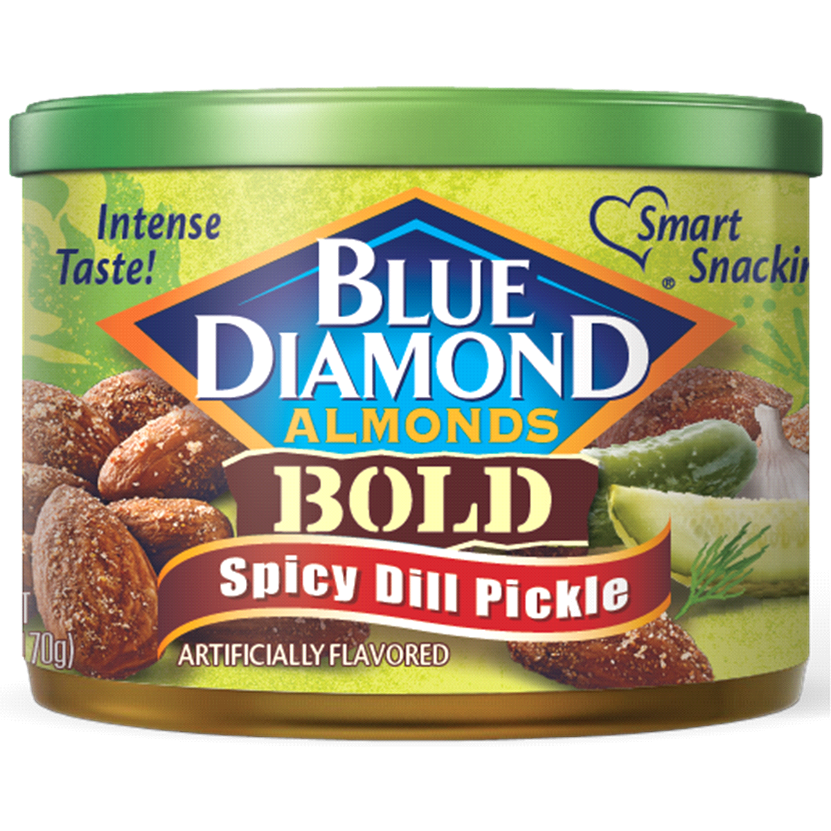 slide 1 of 1, Blue Diamond Almonds, Bold, Spicy Dill Pickle, 6 oz