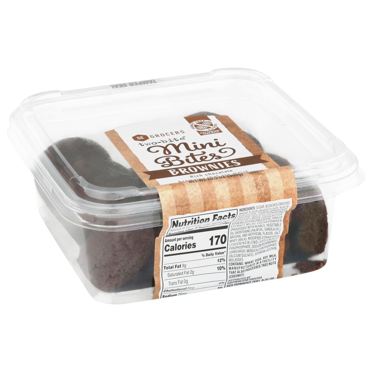 slide 2 of 9, Se Grocers Mini Brownies, 10.5 oz