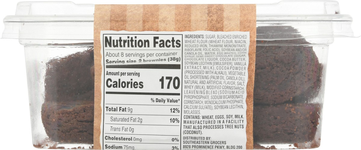 slide 4 of 9, Se Grocers Mini Brownies, 10.5 oz
