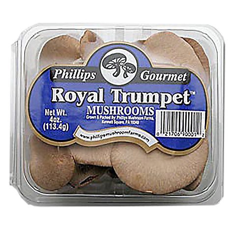 slide 1 of 1, Mushrooms Royal Trumpet - 4 Oz, 4 oz