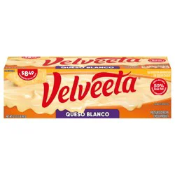 Velveeta Queso Blanco Pasteurized Recipe Cheese Product, 32 oz Block
