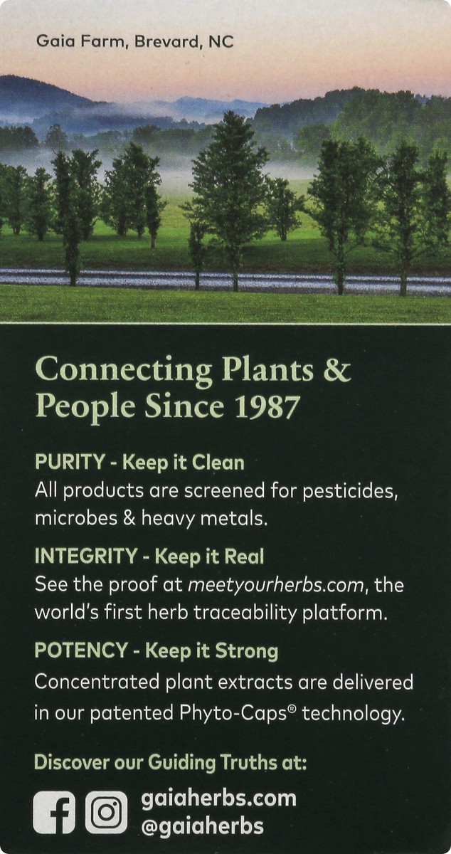 slide 7 of 13, Gaia Herbs Holy Basil Leaf Herbal Supplement, 60 ct