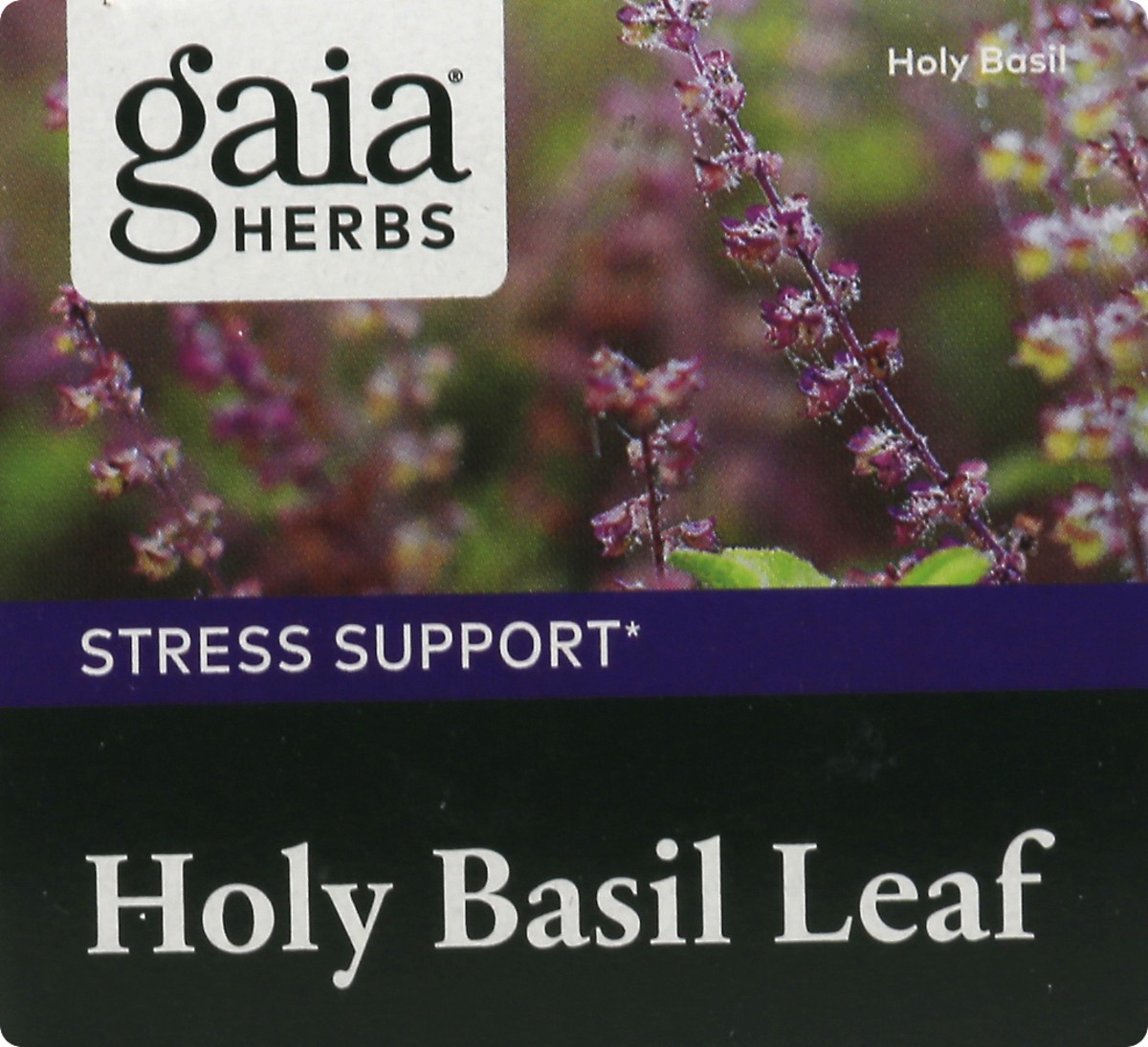 slide 12 of 13, Gaia Herbs Holy Basil Leaf Herbal Supplement, 60 ct