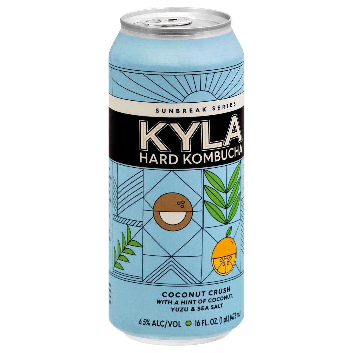 slide 6 of 9, Kyla Sunbreak Series Coconut Crush Hard Kombucha 16 oz, 16 oz