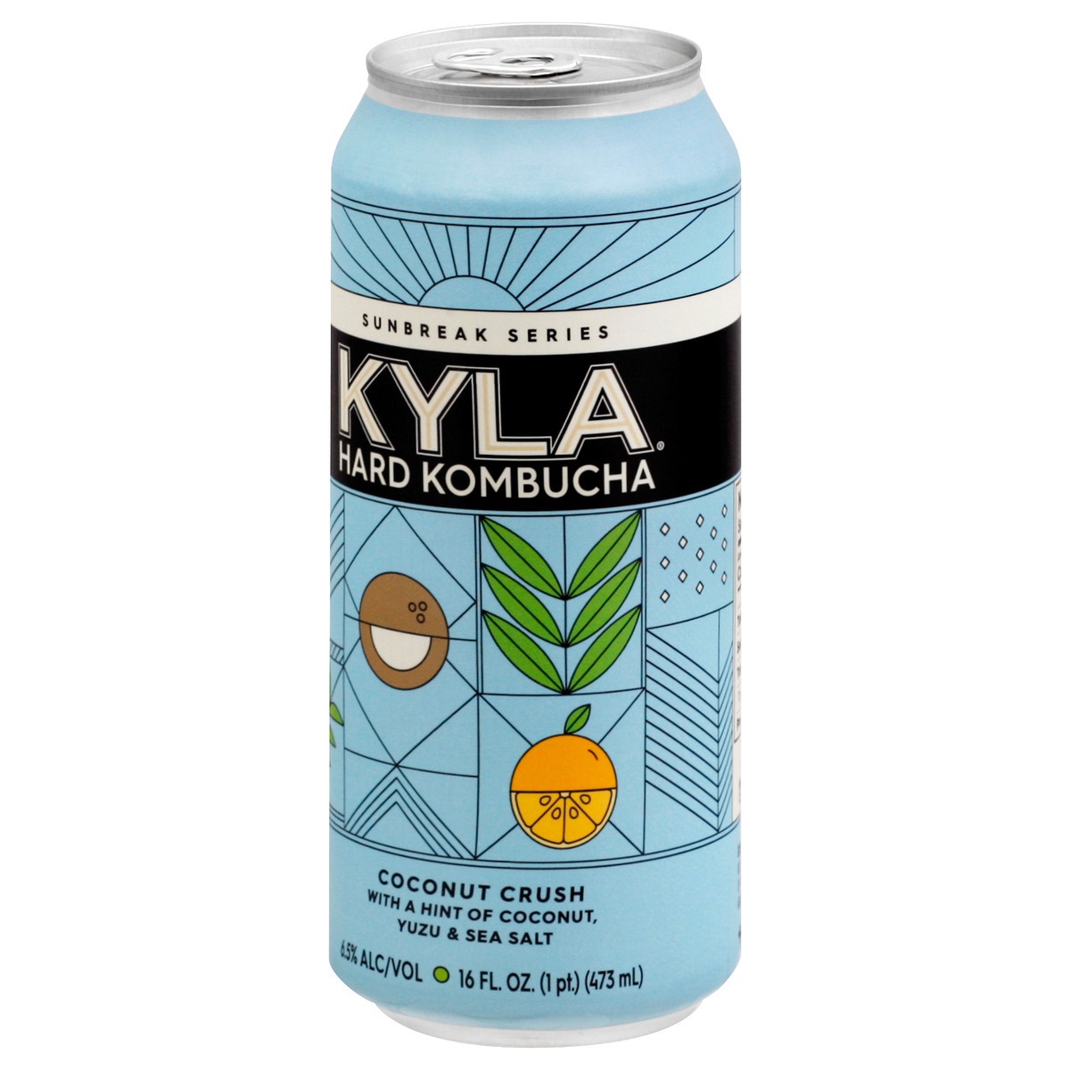 slide 8 of 9, Kyla Sunbreak Series Coconut Crush Hard Kombucha 16 oz, 16 oz
