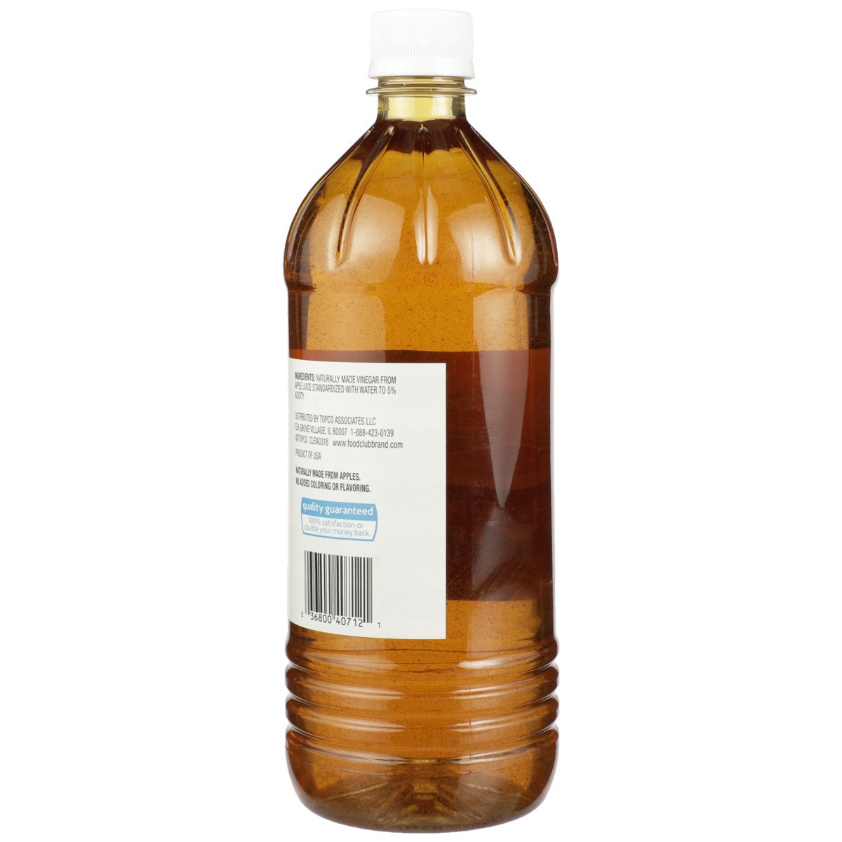 slide 4 of 8, Food Club Apple Cider Vinegar 32 fl oz, 32 fl oz