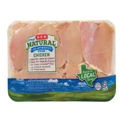 H-E-B Natural Choice Boneless Skinless Chicken Thighs