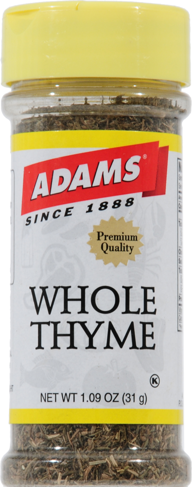 slide 1 of 1, Adams Fancy Thyme Spice, 1.09 oz