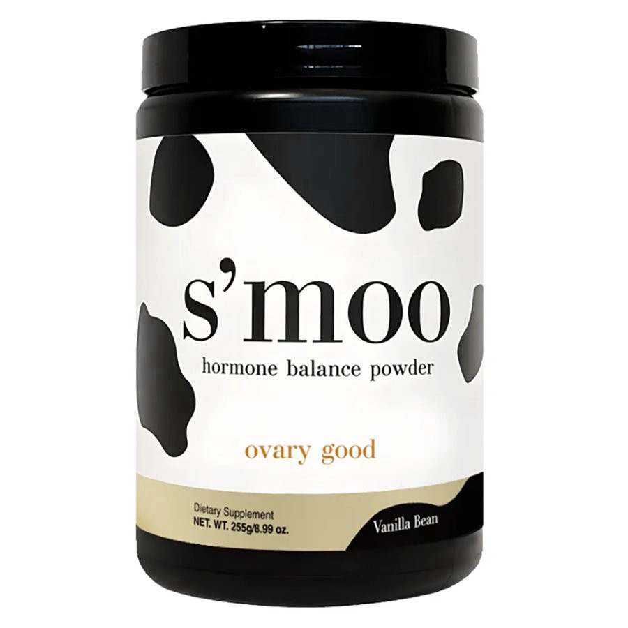 slide 1 of 1, S'Moo Ovary Good Hormone Balance Powder - Vanilla Bean, 8.99 oz