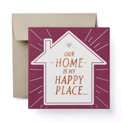 American Greetings Thinking Of You Card (Happy Place)