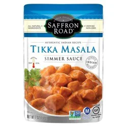 Saffron Road Medium Tikka Masala Simmer Sauce 7 oz