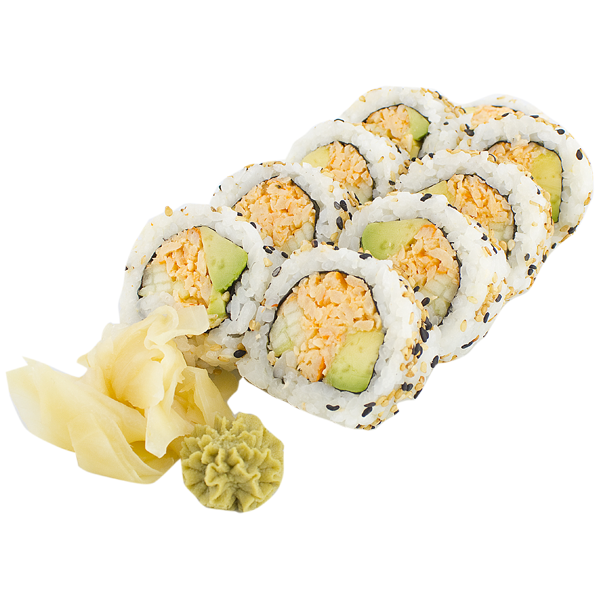 slide 1 of 1, Hissho Sushi Kosher Blazing California Roll, 1 ct