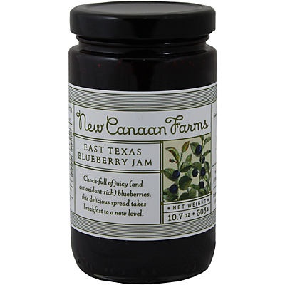 slide 1 of 1, New Canaan Farms East Texas Blueberry Jam, 10.7 oz