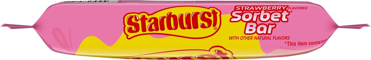 slide 8 of 9, Starburst Frozen Sorbet Bar 2.6oz 77 g, 2.6 fl oz