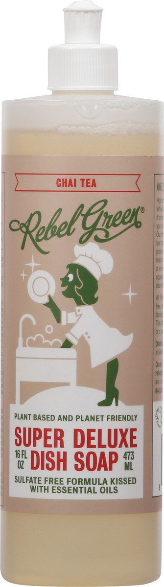 slide 10 of 12, Rebel Green Super Deluxe Chai Tea Dish Soap 16 fl oz, 16 fl oz