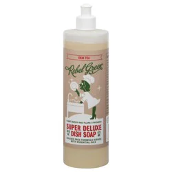 Rebel Green Super Deluxe Chai Tea Dish Soap 16 fl oz
