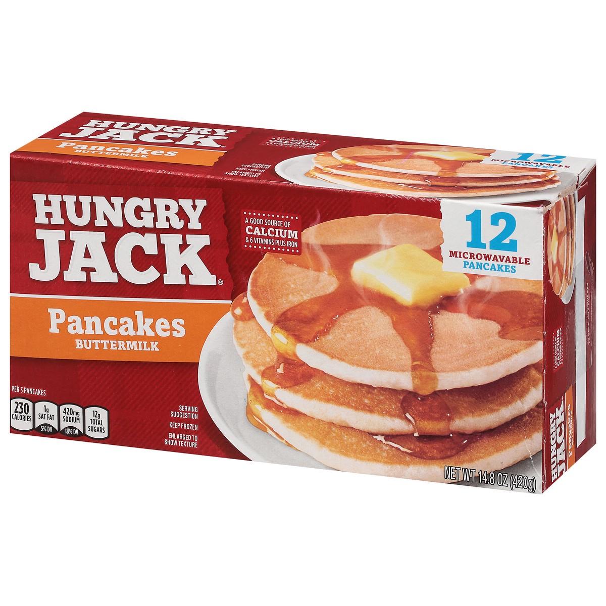 slide 9 of 9, Hungry Jack Buttermilk Pancakes 14.8 oz, 14.8 oz