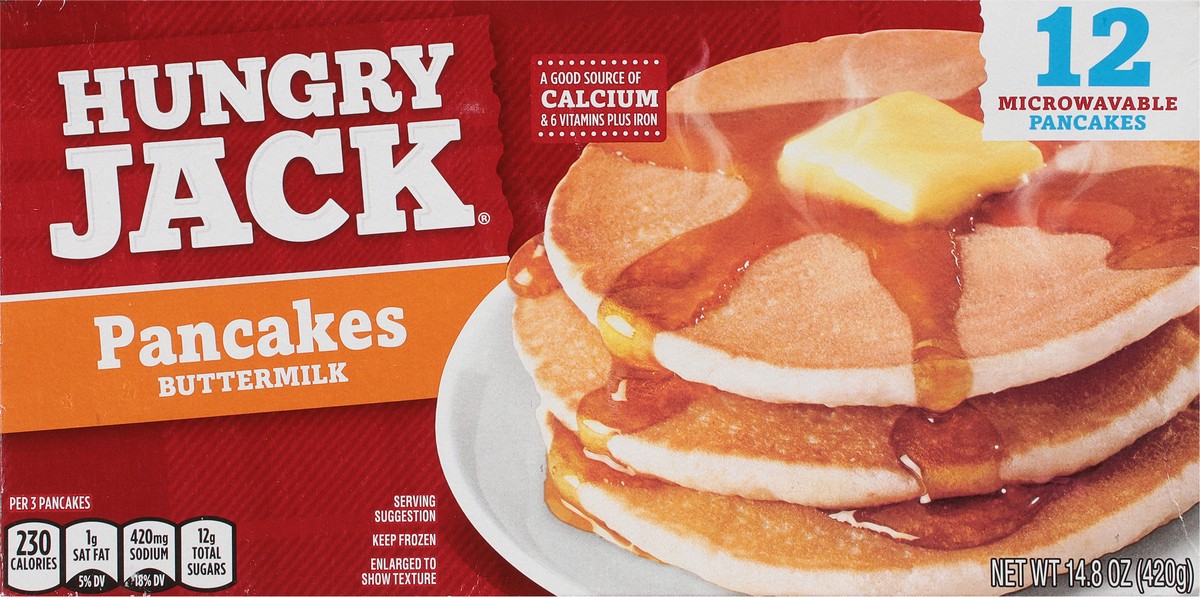 slide 6 of 9, Hungry Jack Buttermilk Pancakes 14.8 oz, 14.8 oz