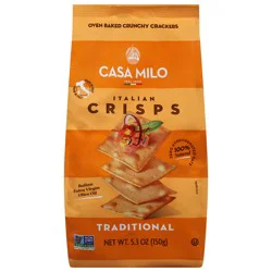 Casa Milo Italian Traditional Crisps 5.3 oz