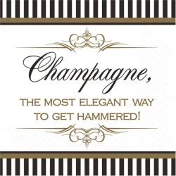 Design Design Get Hammered Cocktail Napkins, 20 ct
