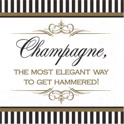 Design Design Get Hammered Cocktail Napkins, 20 ct