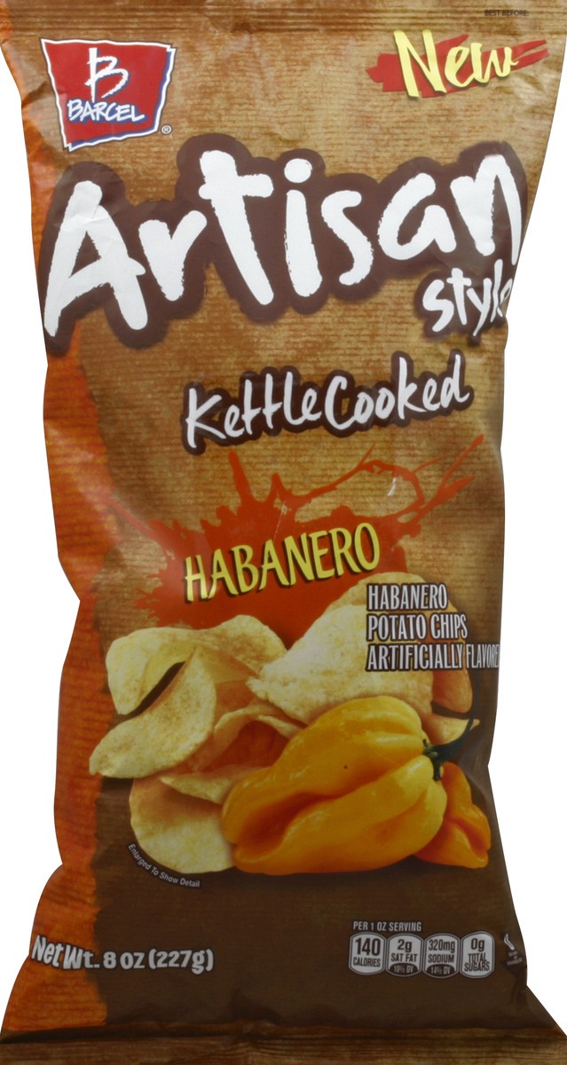 slide 2 of 5, Takis Habanero Fury Kettlez 8 oz Sharing Size Bag, Habanero Flavored Hot Spicy Kettle-Cooked Potato Chips, 8 oz