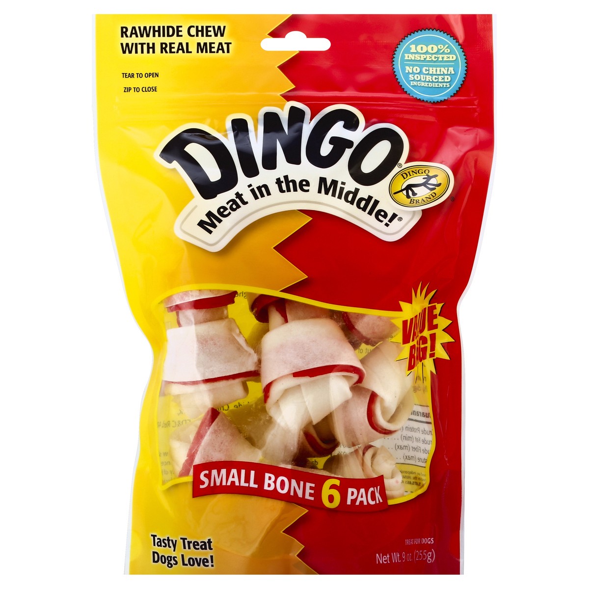 slide 3 of 4, Dingo Treat for Dogs 6 ea, 6 ct