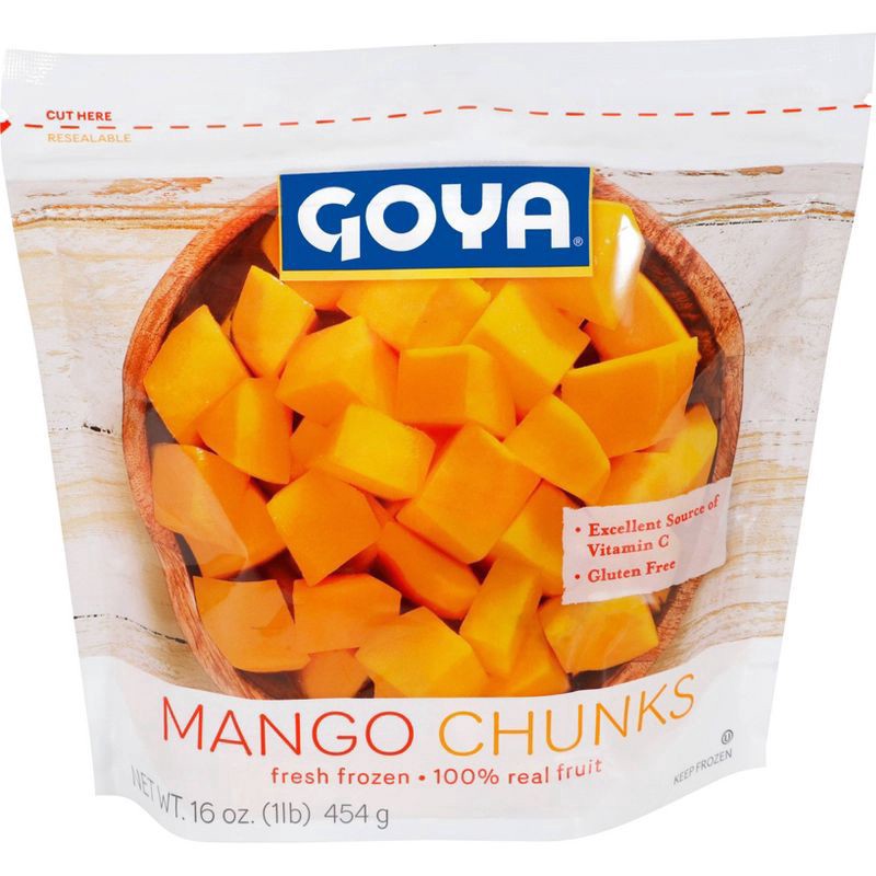slide 1 of 3, Goya Mango Chunks, 16 oz
