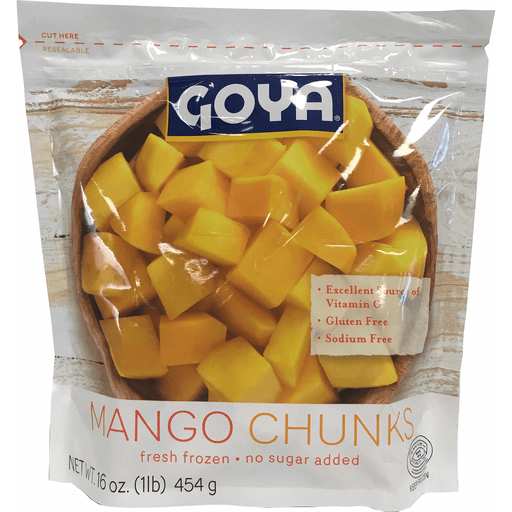 slide 1 of 1, Goya Mango Chunks, 16 oz