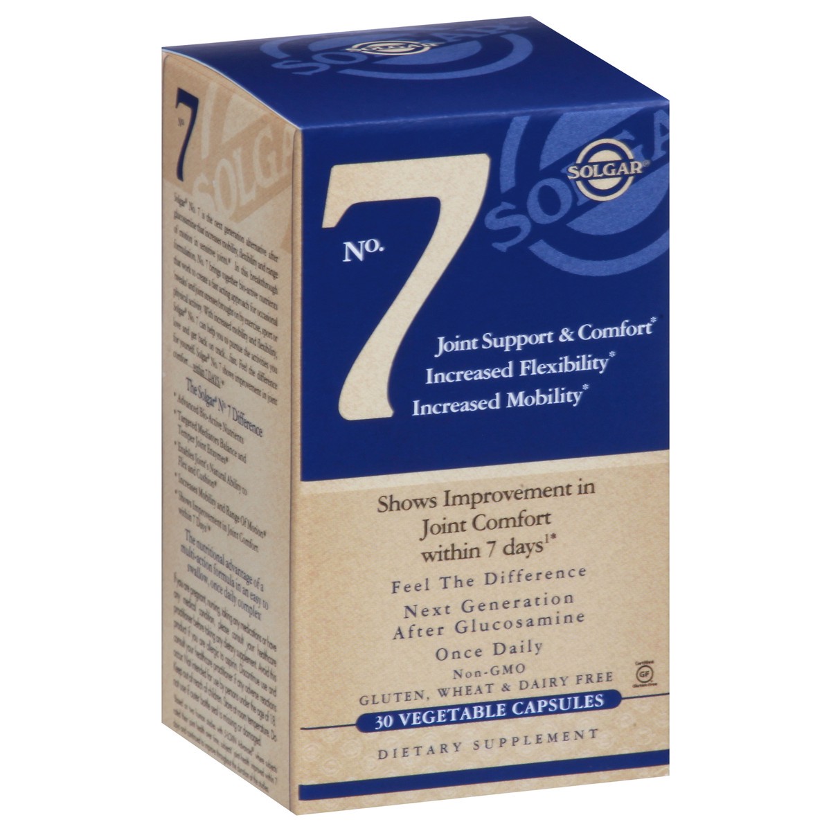 slide 9 of 10, Solgar No. 7 Joint Support & Comfort 30 Vegetable Capsules, 30 ct