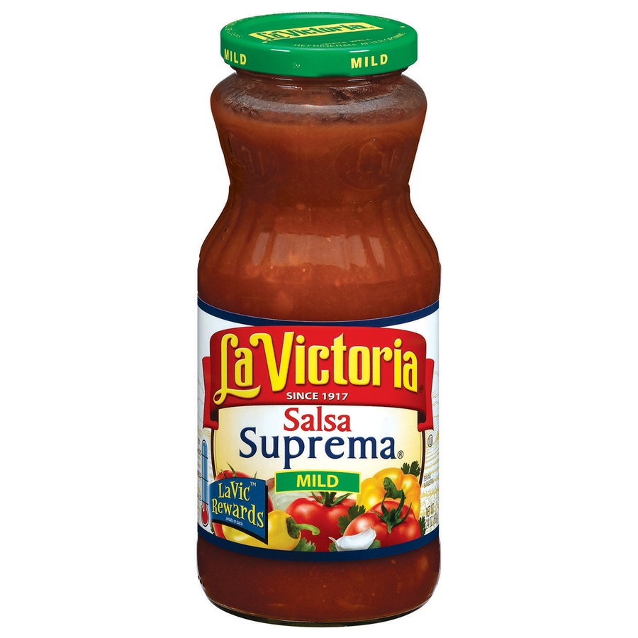 slide 1 of 1, La Victoria Mild Thick'n Chucky Salsa, 24 oz