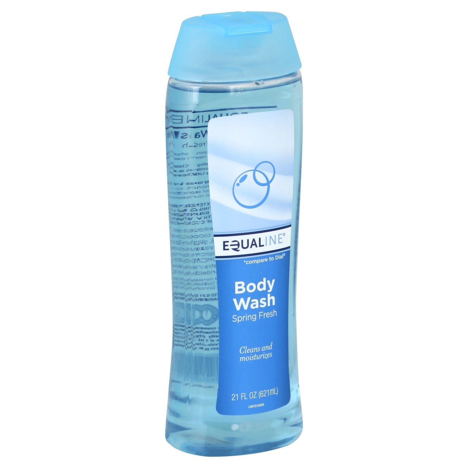 slide 1 of 1, Equaline Antibacterial Body Wash Spring Fresh, 21 fl oz