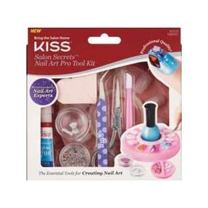 slide 1 of 1, Kiss Salon Secrets Nail Art Pro Tool Kit, 1 ct