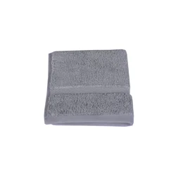 Room & Retreat Luxury Hand Towel, 16 in x 30 in, Quiet Gray