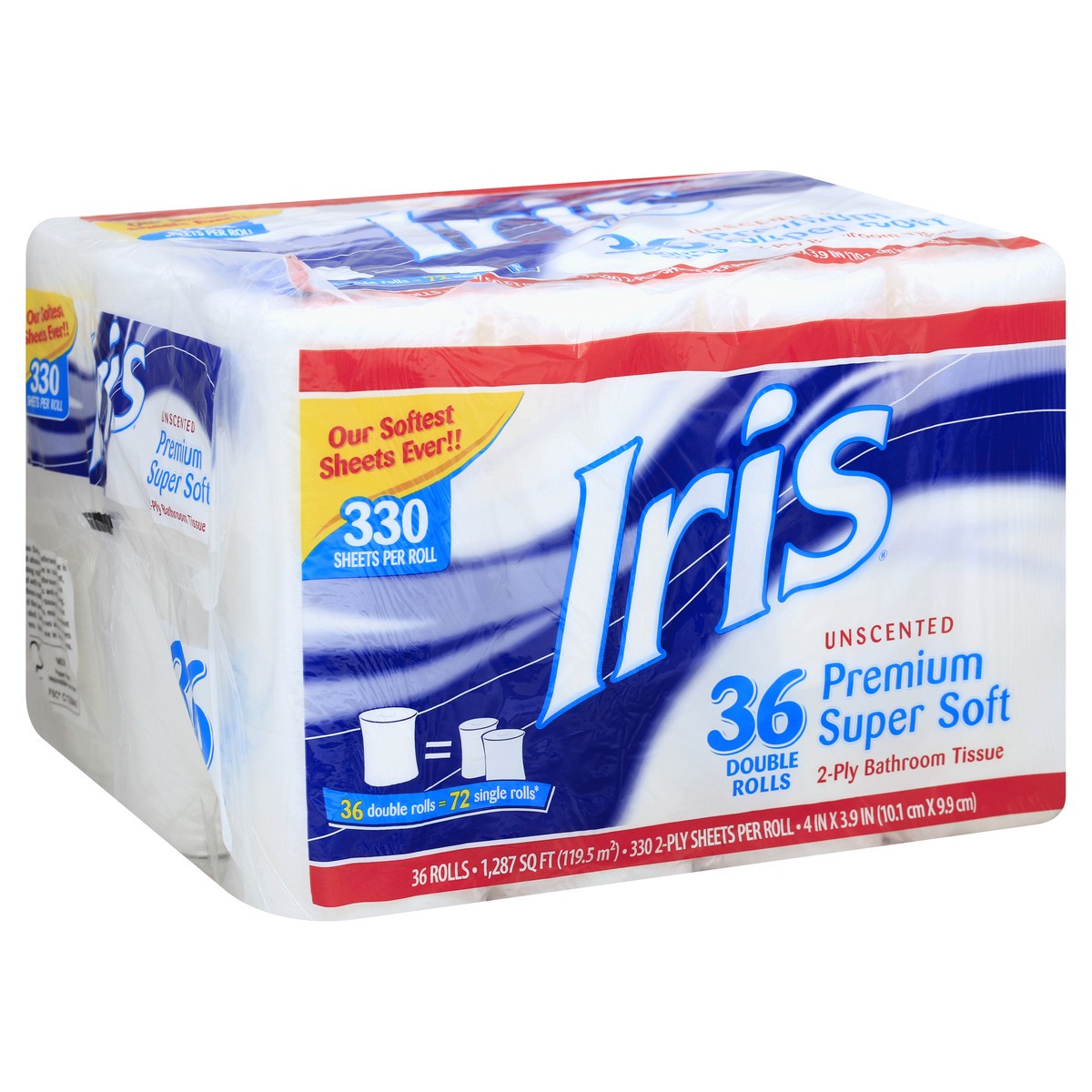 slide 6 of 8, IRIS Bathroom Tissues 36 ea, 36 ct