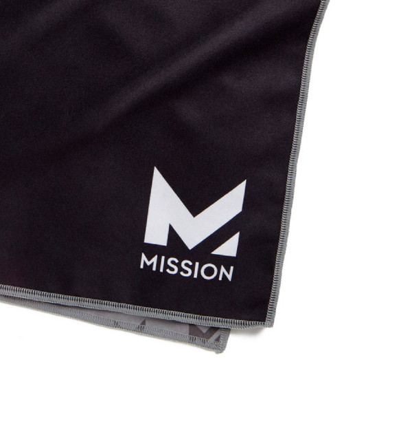 slide 12 of 13, Mission Original Cooling Towel Black, 1 ct