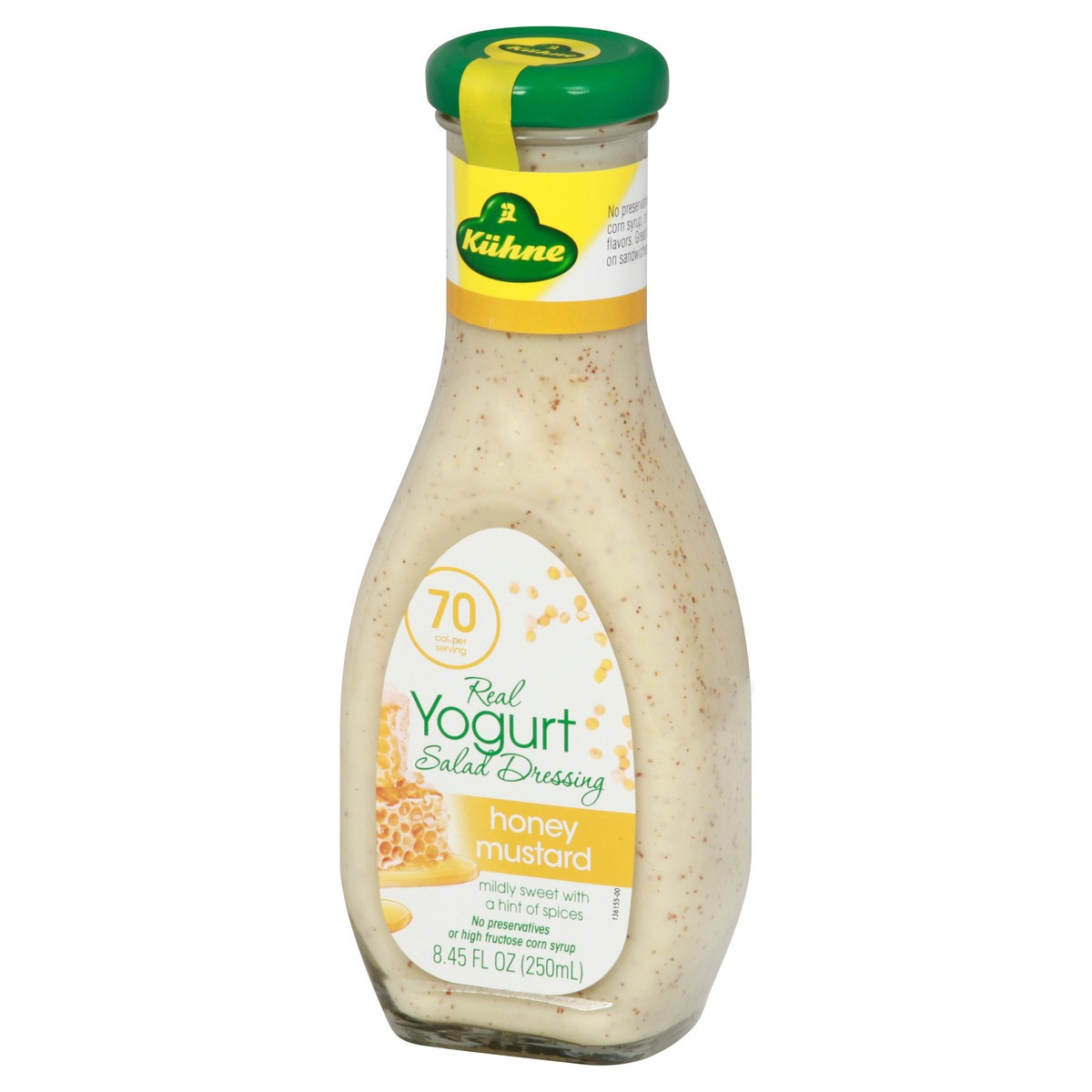 slide 2 of 10, Kuhne Real Yogurt Honey Mustard Salad Dressing 8.45 fl oz, 8.45 fl oz