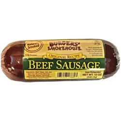 Burgers' Smokehouse Original Recipe Beef Sausage